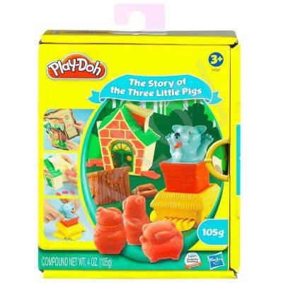 купить Play-Doh  Набор Пластилина "Сказка" Три поросенка