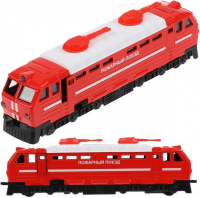 купить Технопарк, Модель металлическая ПОЖАРНЫЙ ПОЕЗД (19 см, свет-звук, инерция), SB-20-03-F-WB
