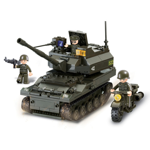 купить Sluban, Конструктор, серия Армия - Танк Леопард (258 дет.), M38-B9800