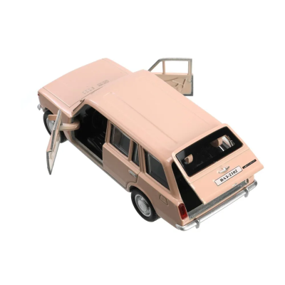 купить Машинка металлическая инерционная Технопарк ВАЗ-2102 12 см. бежевая