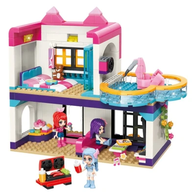 купить Конструктор Qman "Вилла" (447 дет.)