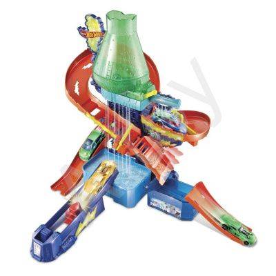 купить Трек Hot Wheels - Лаборатория "Цветной всплеск"