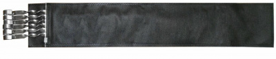 купить Набор шампуров Бастион-пром плоских 6шт 450*10 (1,5мм) нерж. сталь в чехле