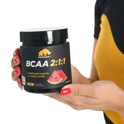 купить Аминокислоты PRIMEKRAFT BCAA 2:1:1 (БЦАА) со вкусом Арбуз, 150 г