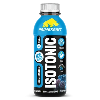 купить Напиток безалкогольный негазированный Isotonic со вкусом «Синяя малина», Prime Kraft 500мл
