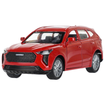 купить Машинка металлическая инерционная Haval Jolion 10,5 см, красная, Технопарк 