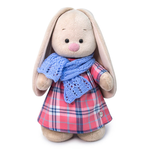 купить Budi Basa, Мягкая игрушка StM-407 Зайка Ми в голубом шарфе (большой, 32 см)