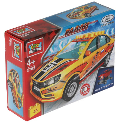купить Город мастеров, Конструктор - LADA Vesta ралли, 44 дет., 5765-CY