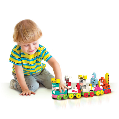 купить Конструктор Олененок (Talky Blocks кнопочка)