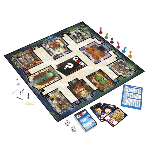 купить Детективная игра Hasbro Games 38712 Cluedo обновленная