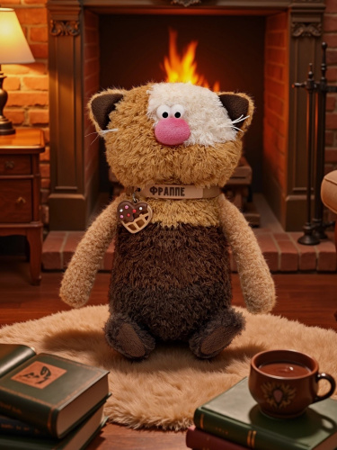 купить Мягкая игрушка Budi Basa Кот Фраппе Коллекция "Валентинки"