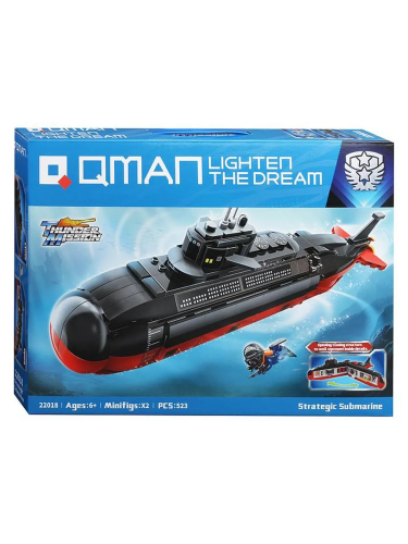 купить Конструктор Qman "Подводная лодка" (523 дет.)