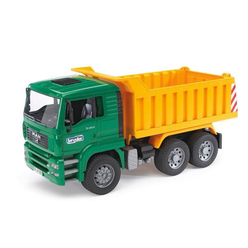 купить Bruder, Самосвал MAN (подходит модуль со звуком и светом H), 02-765
