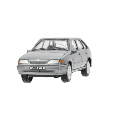 купить Машинка пластиковая Технопарк Lada-2114  Samara 11 cm,  серебристая, без дверей