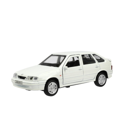 купить Машинка металлическая инерционная Технопарк LADA -2114 "SAMARA" 12 см, белая