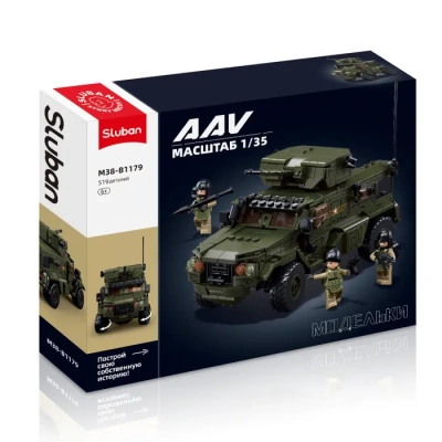 купить Конструктор Sluban "Российский бронеавтомобиль" (519 дет.)