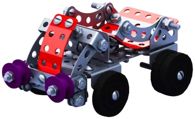 купить Десятое королевство, Конструктор металлический "Грузовик", с подвижными деталями, 149 элементов, 020