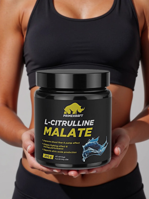 купить Аминокислота PrimeKraft AAKG 2:1 & L-CITRULLINE DL-MALATE  со вкусом «Pure» (Чистый) банка 200гр