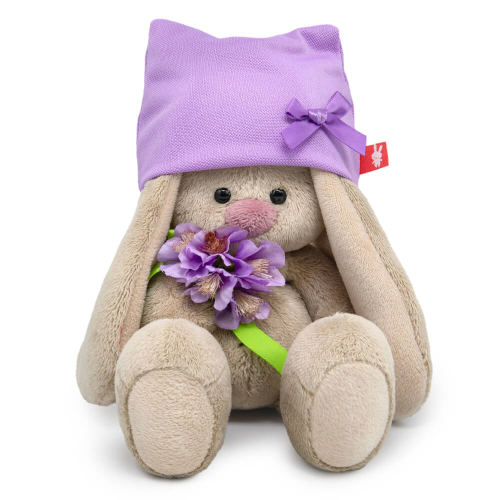 купить Мягкая игрушка Budi Basa Зайка Ми в шапочке и с букетом (малыш)