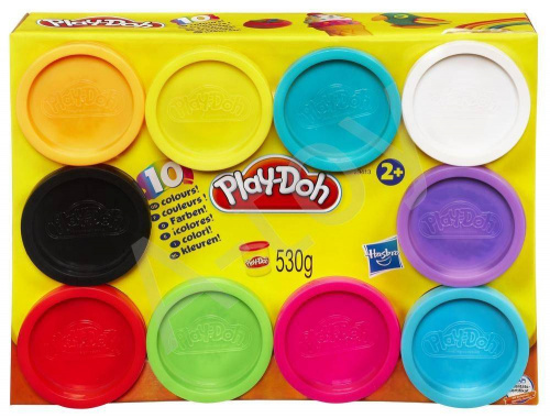 купить PlayDoh Набор из 10 банок