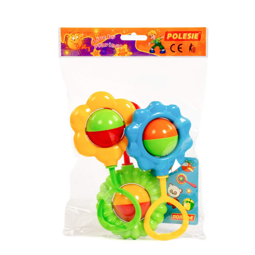 купить Набор погремушек "Цветочек" (3 шт)