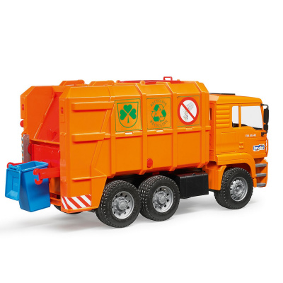 купить Bruder, Мусоровоз Bruder MAN TGA (цвет оранжевый), 02-760 
