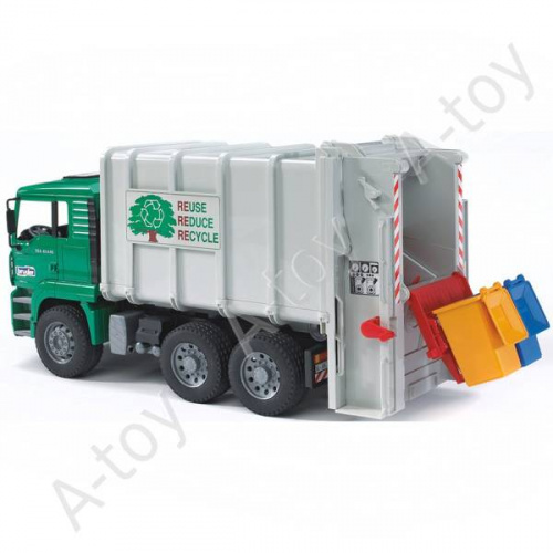 купить Мусоровоз MAN (подходит модуль со звуком и светом "H")