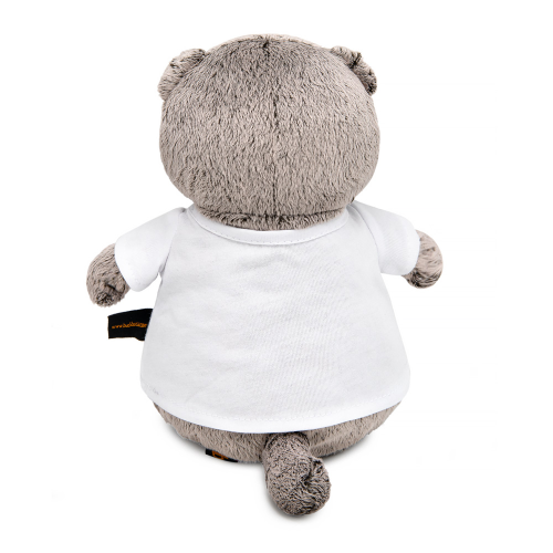 купить Мягкая игрушка Budi Basa Кот Басик в футболке с принтом "Вот это кот", "Мультсериал" Ksm19-003