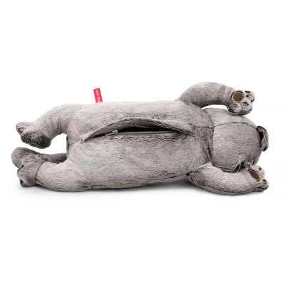 купить Мягкая игрушка Budi Basa, Кот Басик сонный с карманом на молнии (пижамница), 50 см