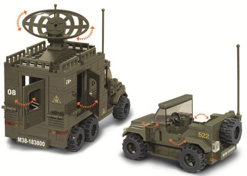 купить Конструктор Sluban Наступление, M38-B0310