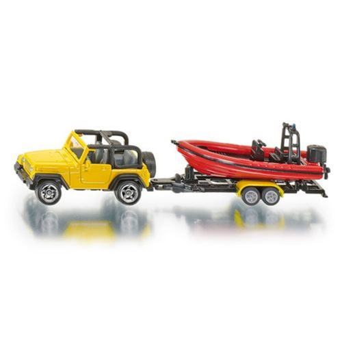 купить SIKU Машина Jeep Wrangler с лодкой 1658
