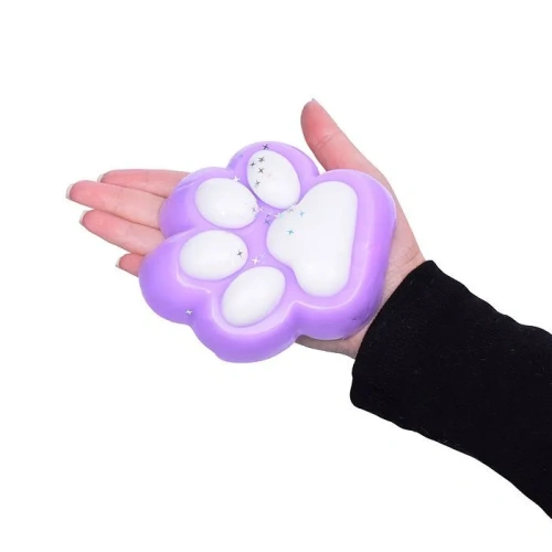 купить Игрушка - Антистресс"Таба Лапка" с шариками и блёстками 00-5354