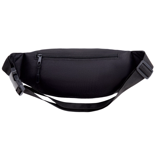 купить Сумка на пояс BRAUBERG RIO, два отделения, черная, 38х12х8см