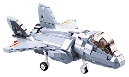 купить Конструктор Истребитель, Sluban серия Модельки, M38-B0931