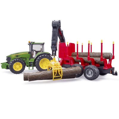 купить Трактор Bruder John Deere с мини погрузчиком 03-054