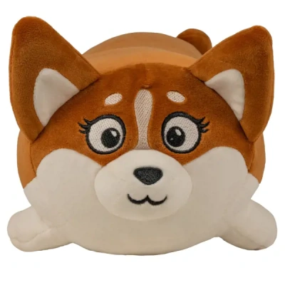 купить Мягкая игрушка Корги-валик 50 см