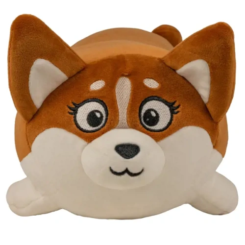 купить Мягкая игрушка Корги-валик 50 см