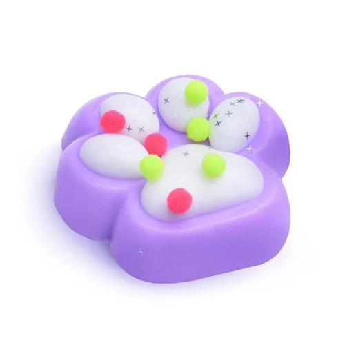 купить Игрушка - Антистресс"Таба Лапка" с шариками и блёстками 00-5354