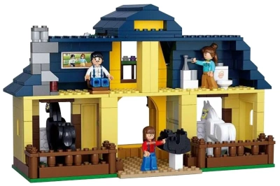 купить Конструктор Лошадиная ферма, Sluban серия Город ферма, M38-B0560