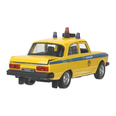 купить Машинка металлическая инерционная Технопарк ретро-модель МИЛИЦИЯ, 12,5см, желтая