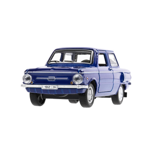 купить Машина металлическая инерционная Технопарк ретро-модель 12 см, синяя