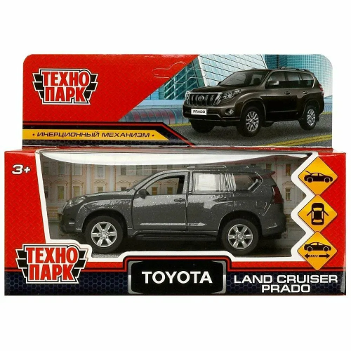 купить Машинка металлическая инерционная Технопарк Toyota Prado 12 см