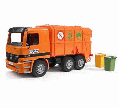 купить Bruder Мусоровоз МВ