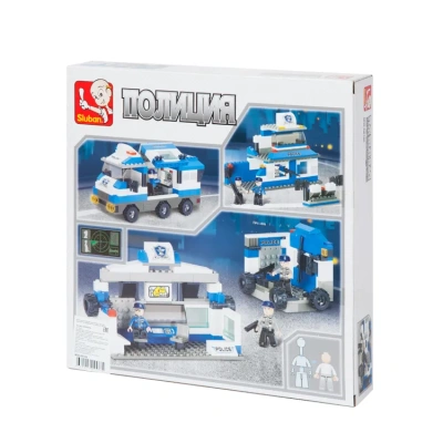 купить Конструктор Броневик, Sluban серия Полиция, M38-B0188
