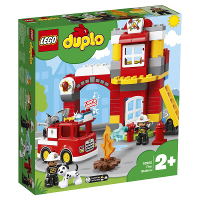 купить Конструктор LEGO DUPLO Town Пожарное депо 10903
