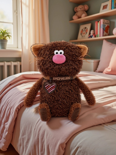 купить Мягкая игрушка Budi Basa  Кот Американо Коллекция "Валентинки"