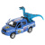 купить Технопарк, машина металл UAZ Pickup снег 12 см, с  динозавром, PICKUP-12SNOW-DINO