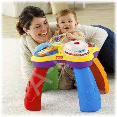 купить Музыкальный стол Fisher-Price Серия «Смейся и учись»