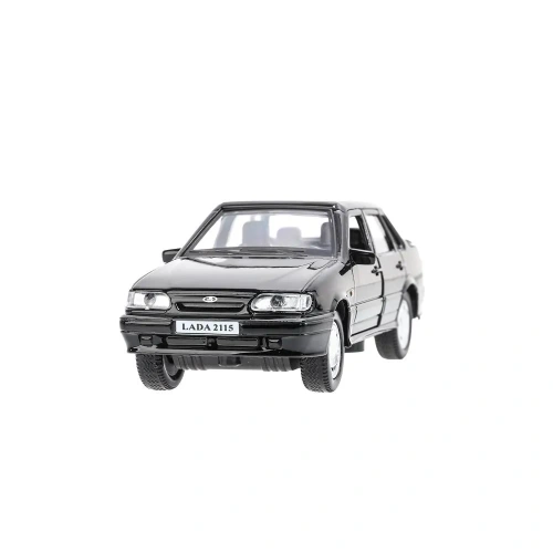 купить Машинка металлическая инерционная Технопарк Ваз-2115 Самара, 12 см, черная