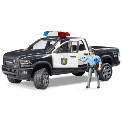 купить Bruder, Внедорожник RAM 2500 полицейский с фигуркой, 02-505